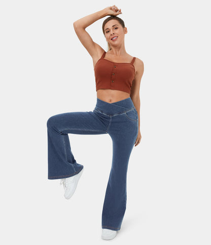 EvoStretch Crossover High-Waisted Jeans