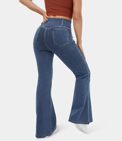 EvoStretch Crossover High-Waisted Jeans