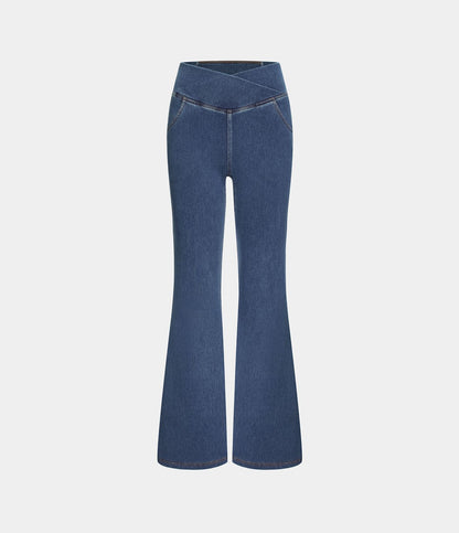 EvoStretch Crossover High-Waisted Jeans