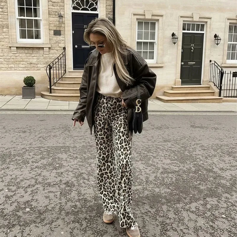 WildStride Leopard Pants