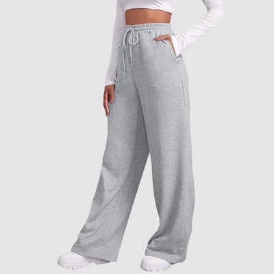 Wide Leg Lined Jogging Pants