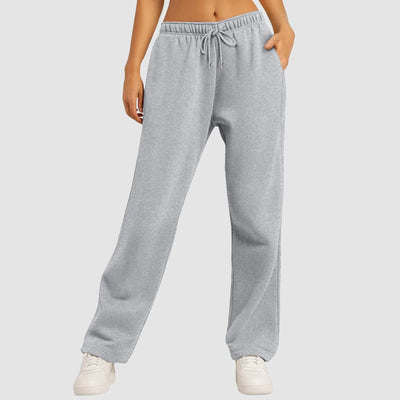 Wide Leg Lined Jogging Pants